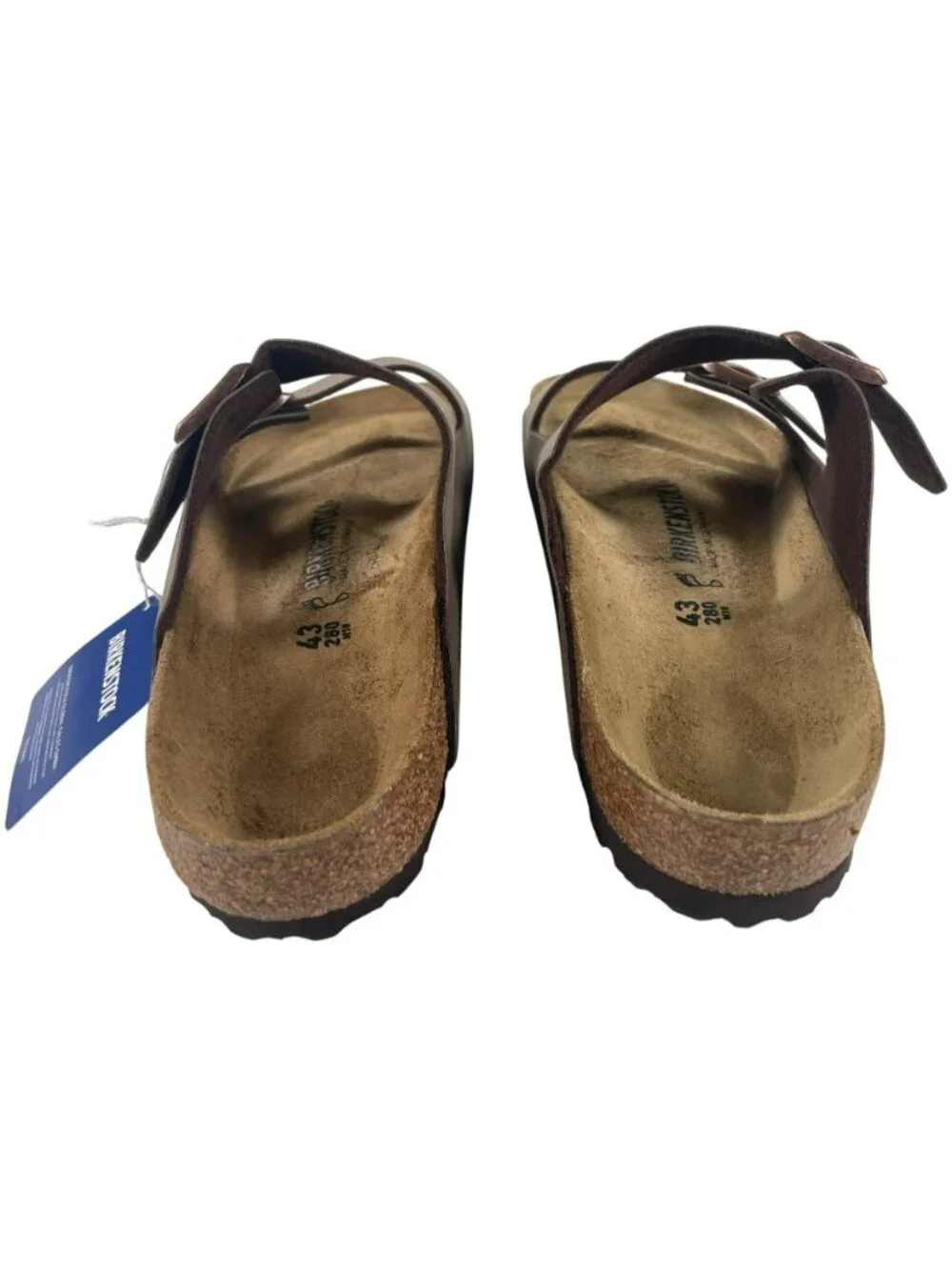 Birkenstock Arizona BS Mocca Sandals Outdoor Comfy Regular Fit Men's Size 10 NEW